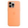 Чехол iPhone 15 Pro Max Silicone Case MagSafe Orange Sorbet