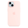 Чехол iPhone 15 Silicone Case MagSafe Light Pink